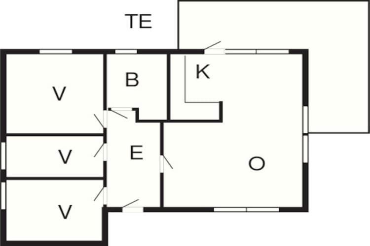 Three-Bedroom Holiday Home In Utvik 1 Reed Zewnętrze zdjęcie